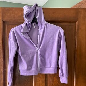 Ideology Lavender Zip-Up Jacket